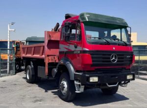 MERCEDES BENZ 2038 CRANE TRUCK 4WD 1996 Model