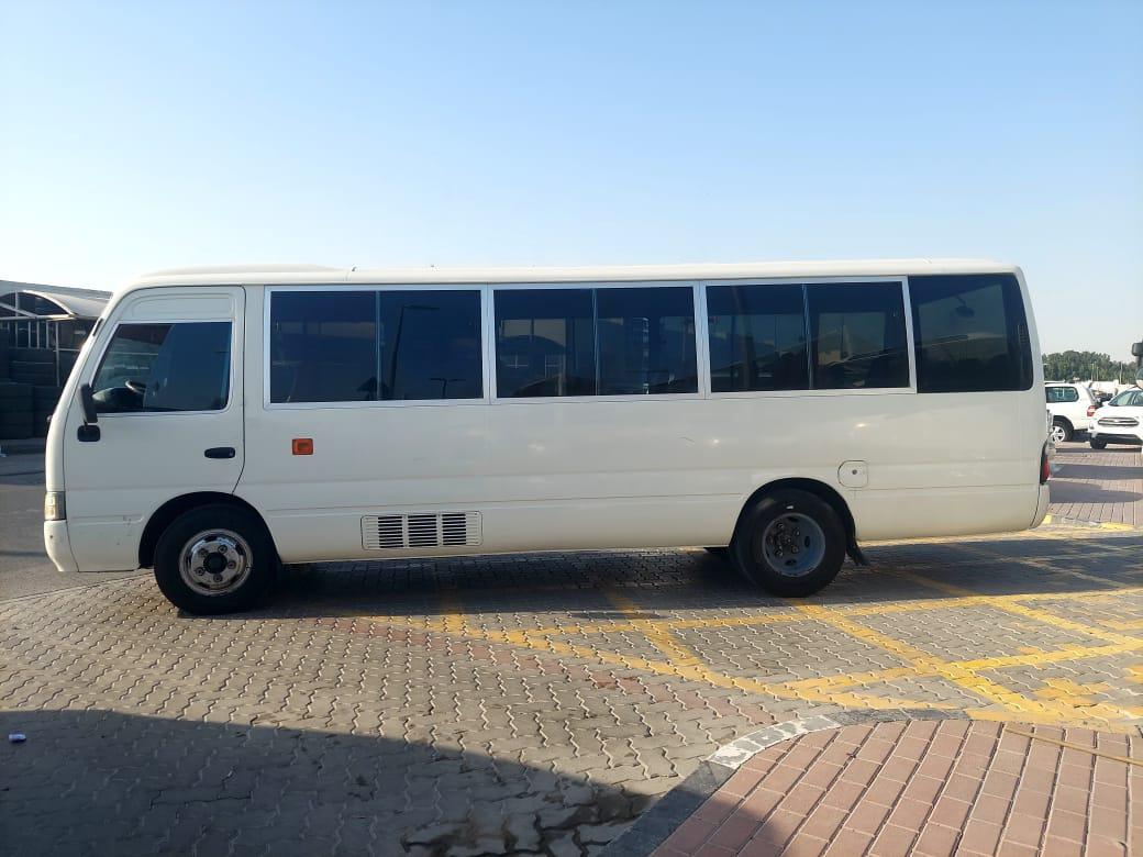 
								Toyota Coaster Model 2008  Seats 30 full									
