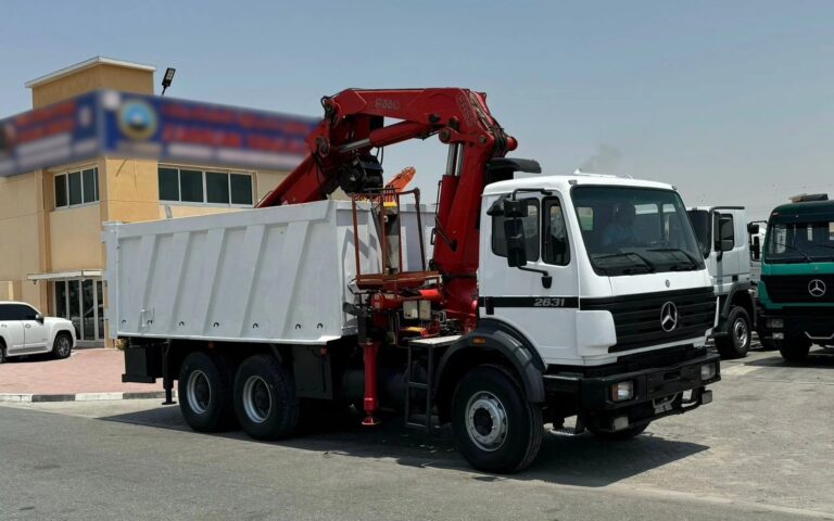 MERCEDES BENZ 2631 CRANE TRUCK 1998