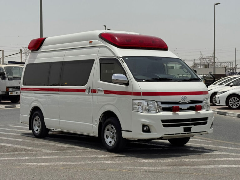 Toyota Hiace ambulance Model 2013