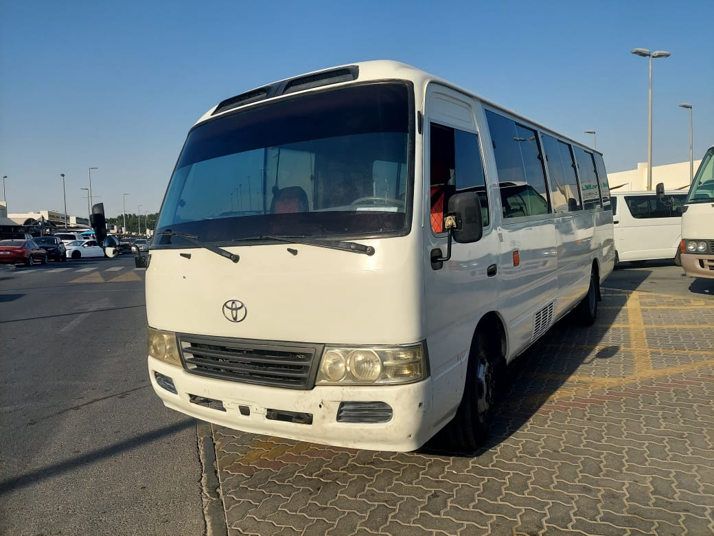 
								Toyota Coaster Model 2008  Seats 30 full									