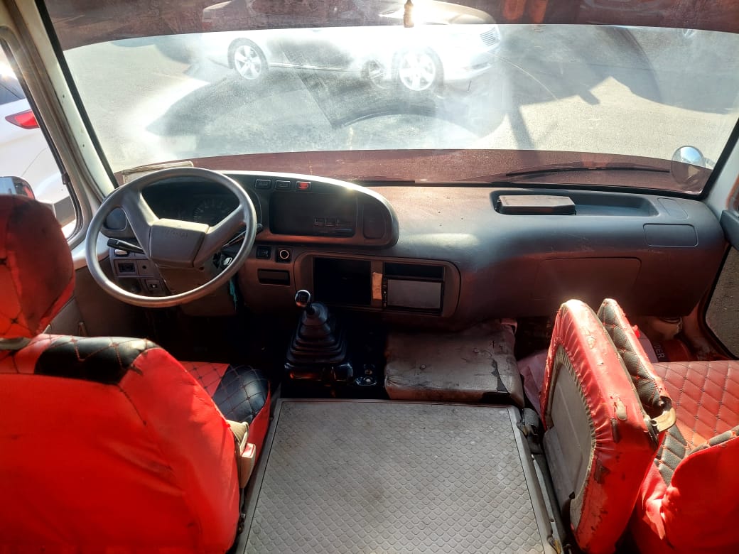 
								Toyota Coaster Model 2008  Seats 30 full									