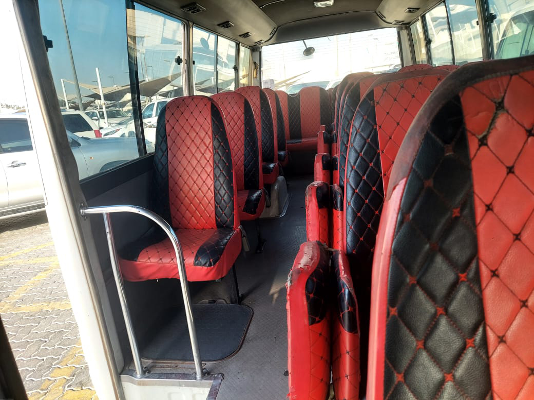 
								Toyota Coaster Model 2008  Seats 30 full									