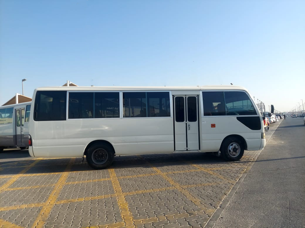 
								Toyota Coaster Model 2008  Seats 30 full									